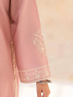 Pink Grace – Dusty Pink Embroidered 3 Piece Suit | EZNO