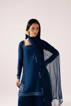 Azure  - Premium Embroidered Lawn Suit